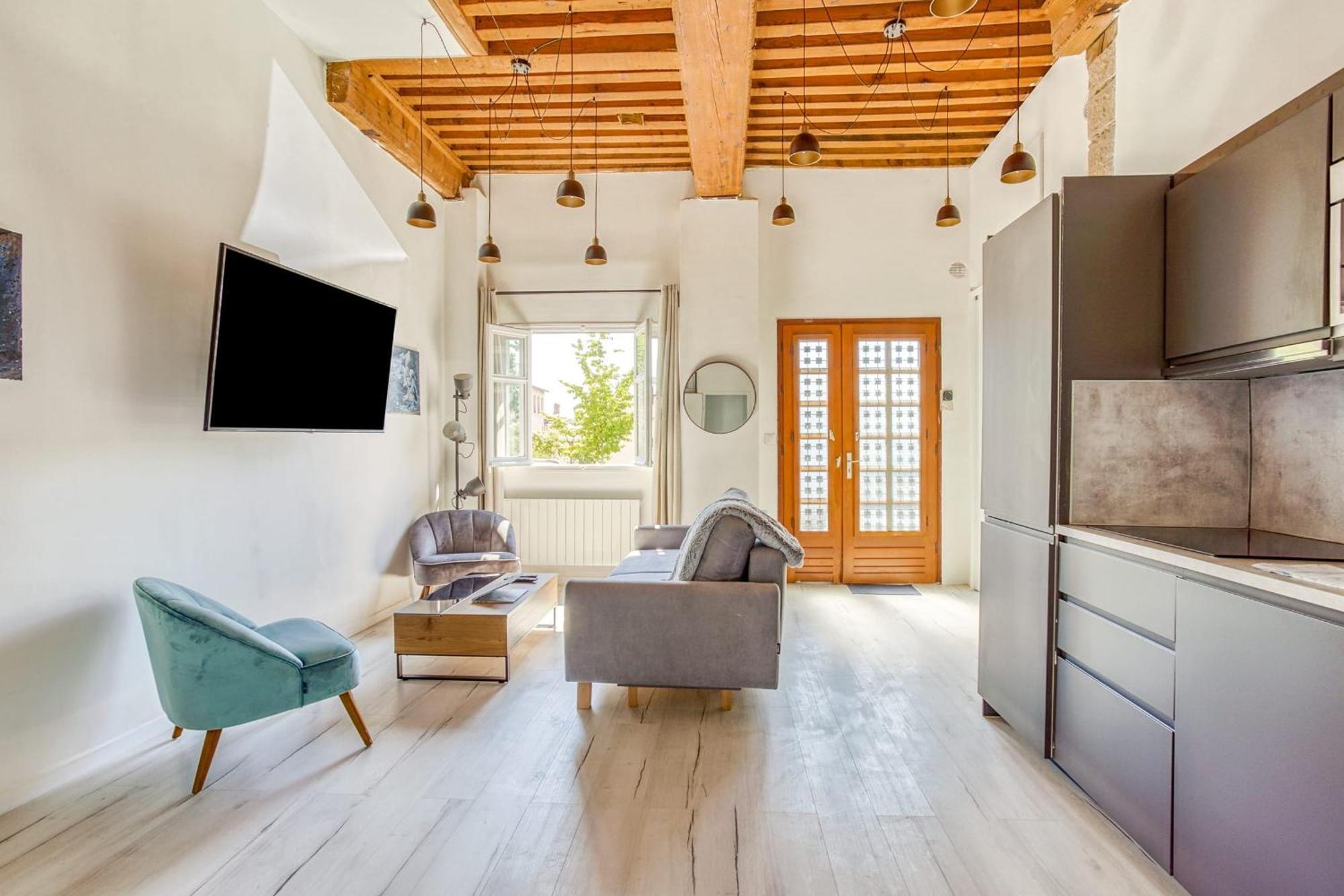 Charming 6-Person Apartment Terreaux & Croix Rousse Area Lyon Exteriér fotografie